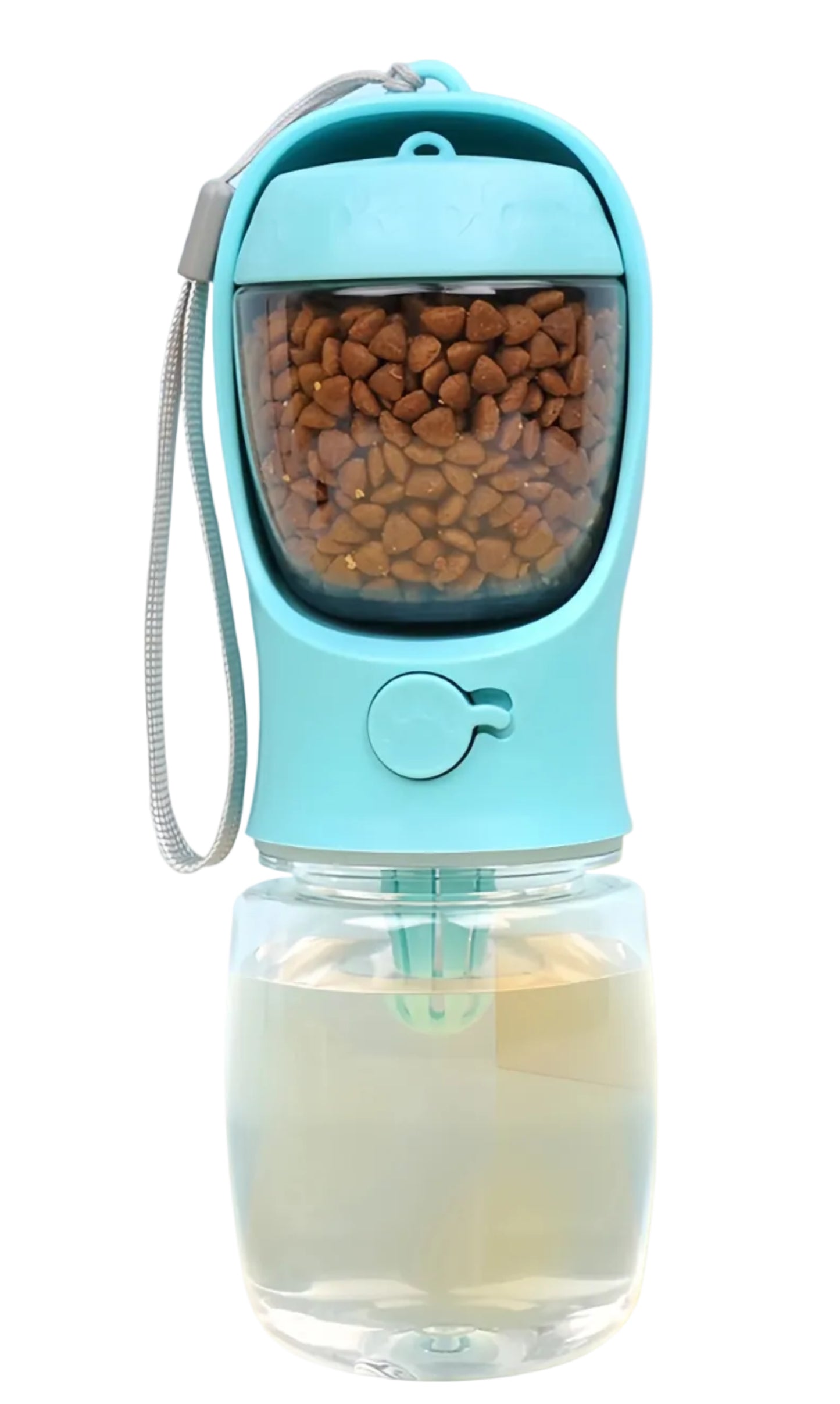 Portable Pet Water & Food Bottle with Bowl - Leak Proof