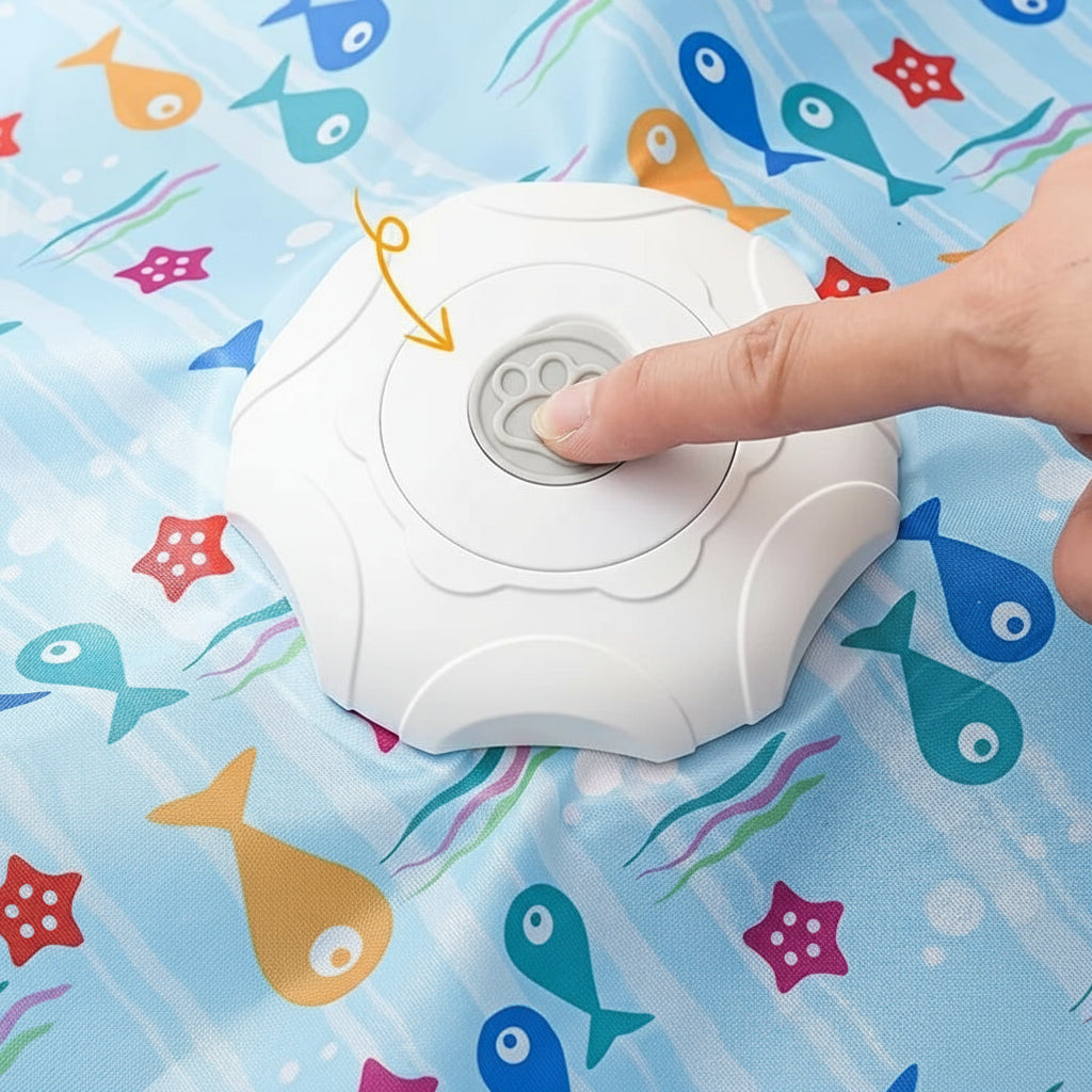 Interactive Cat Toy - Moving Feather Chase