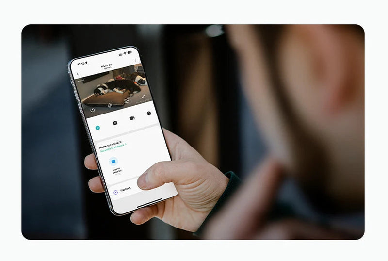 Interactive Indoor PetCare Camera – Talk & Listen, Color Night Vision, AI Motion