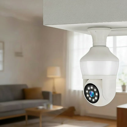 Smart Pet Camera Bulb WiFi 360° – Night Vision Monitor